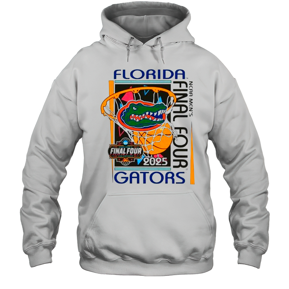 Florida 2025 Mens Final Four Retro Net Shirt Unisex Hoodie