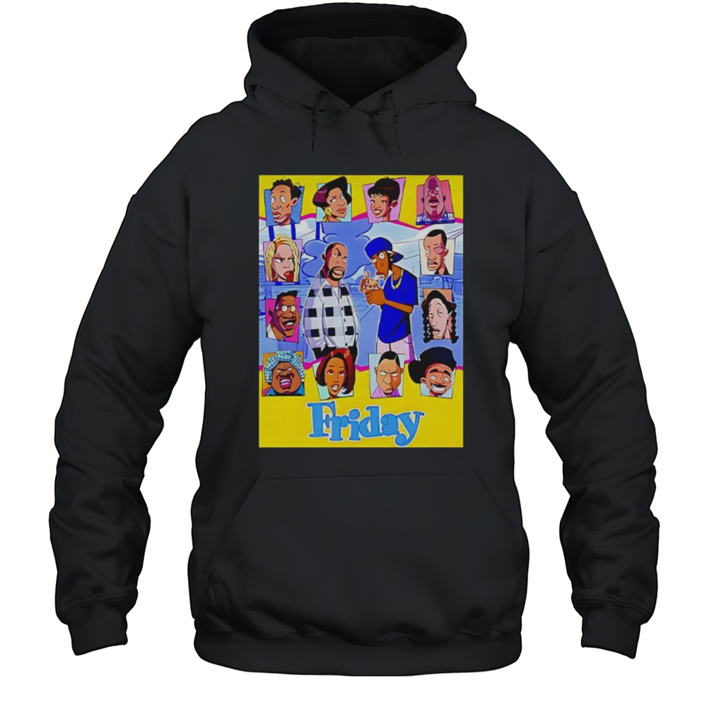 Friday The Movie Cartoon Shirt Unisex Hoodie