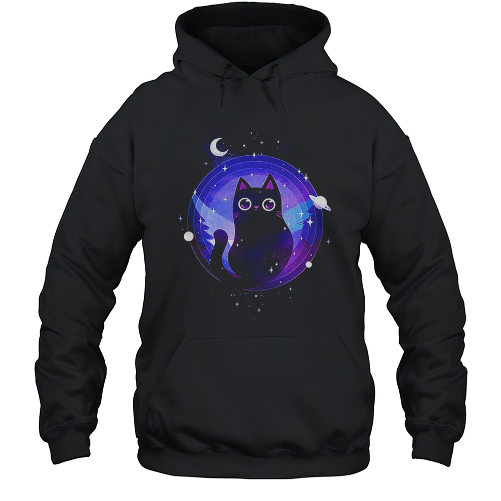 Galaxy Kitty Shirt Unisex Hoodie