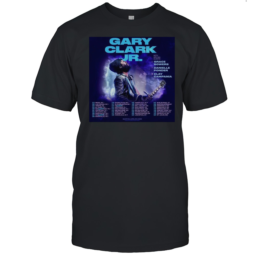 Gary Clark Jr. Expands 2025 North American Tour 2025 Shirt