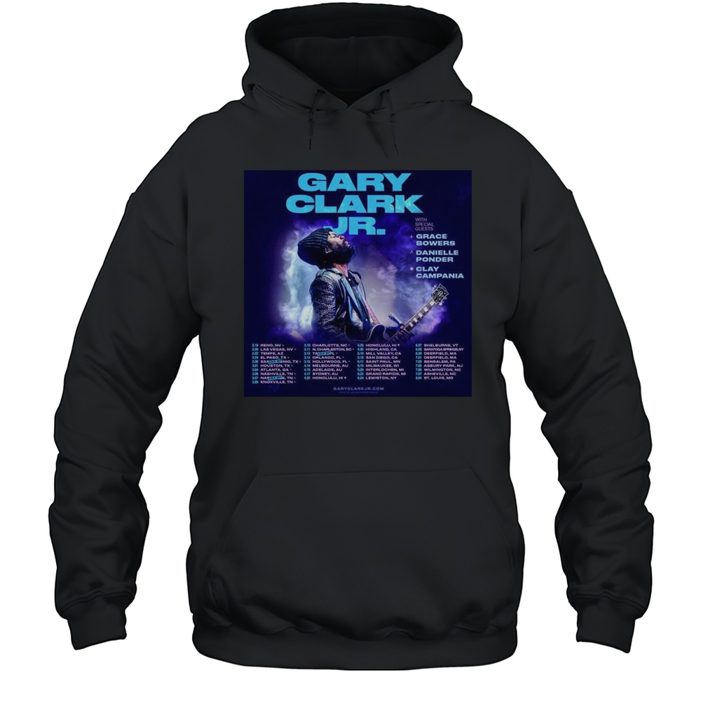 Gary Clark Jr. Expands 2025 North American Tour 2025 Shirt Unisex Hoodie
