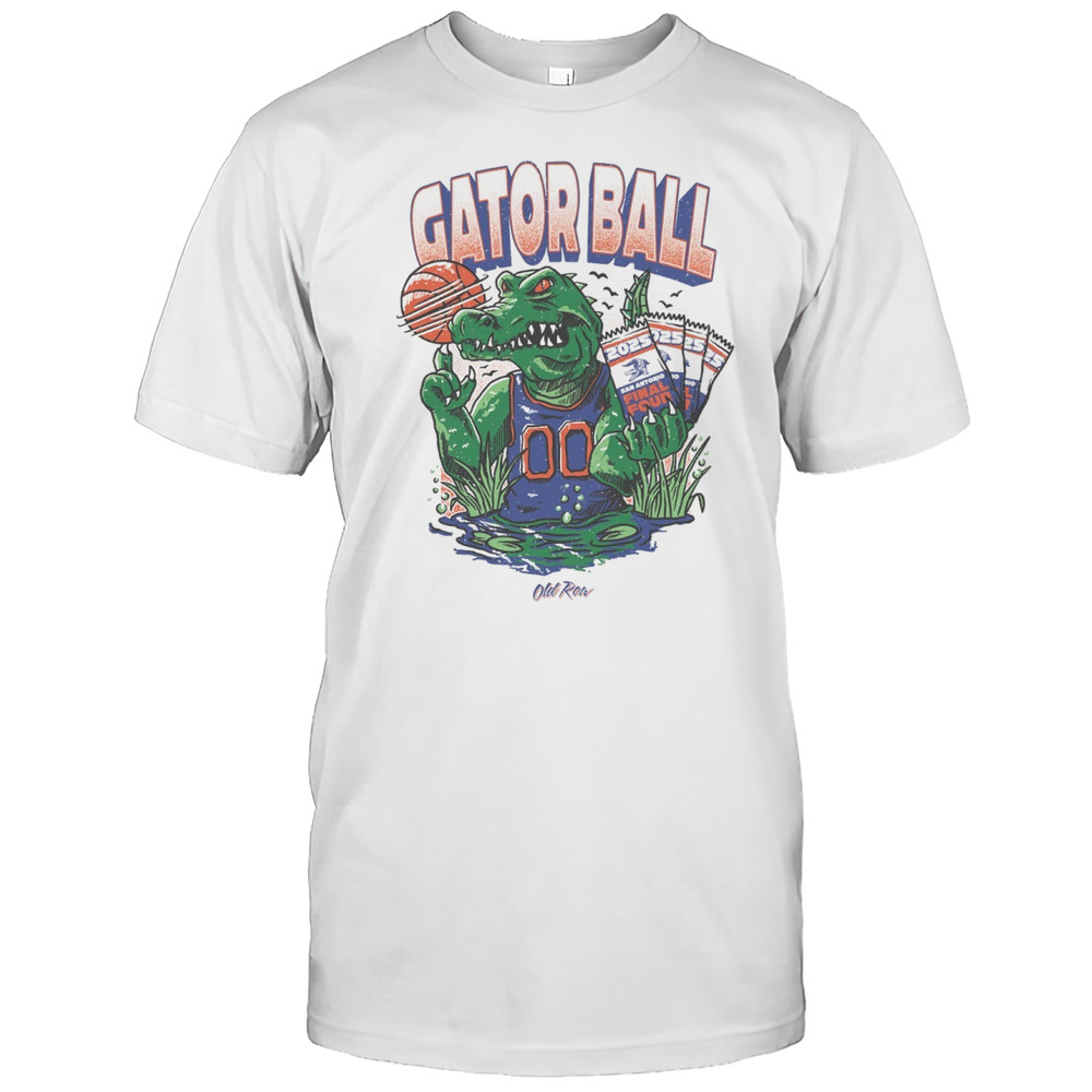 Gator Ball Florida Gators Basketball NCAA Final Tour San Antonio 2025 Mascot T-shirt