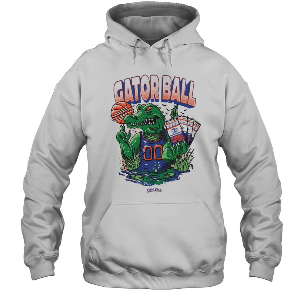 Gator Ball Florida Gators Basketball NCAA Final Tour San Antonio 2025 Mascot T-shirt Unisex Hoodie
