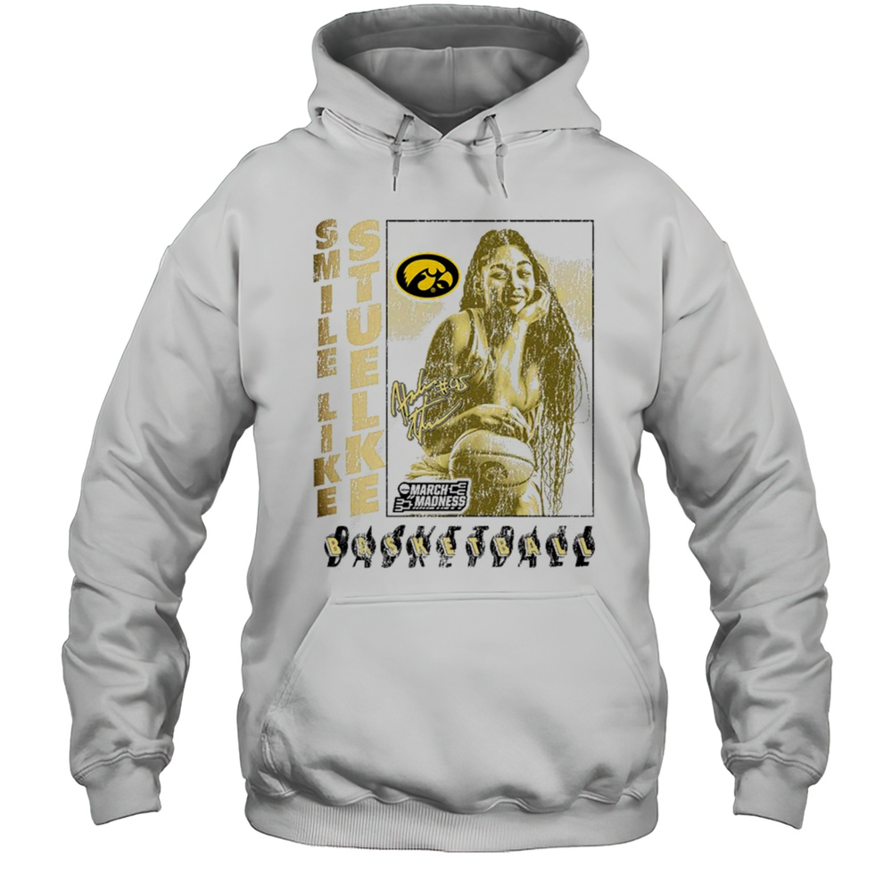 Hannah Stuelke Box Iowa Hawkeyes Basketball NCAA March Madness 2025 Signature Vintage T-shirt Unisex Hoodie