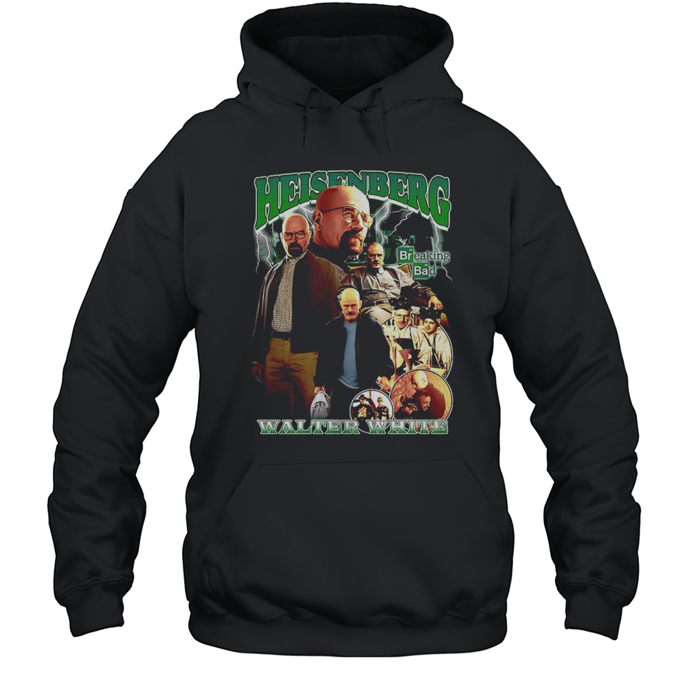 Heisenberg Walter White Breaking Bad Retro Shirt Unisex Hoodie
