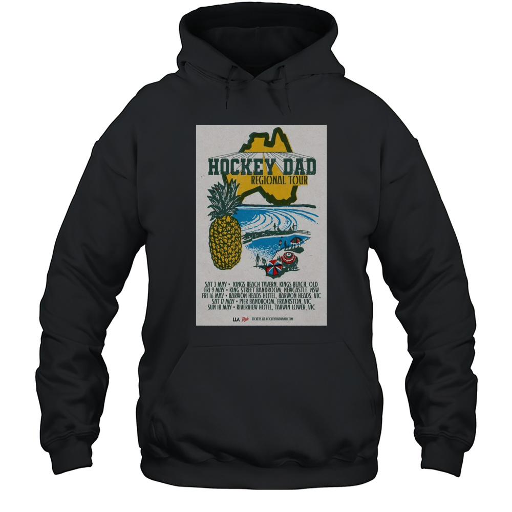 Hockey Dad Regional Tour 2025 Sat 3 May Kings Beach Tavern Kings Beach Old T-shirt Unisex Hoodie