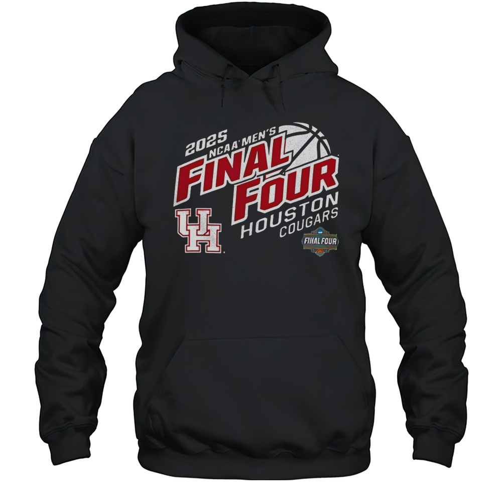 Houston Cougars Champion 2025 NCAA Mens Basketball Tournament March Madness Final Four Shirt Unisex Hoodie