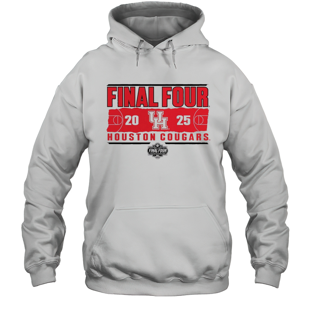 Houston Cougars NCAA Mens Basketball Tournament March Madness Final Four Rebound San Antonio 2025 T-shirt Unisex Hoodie