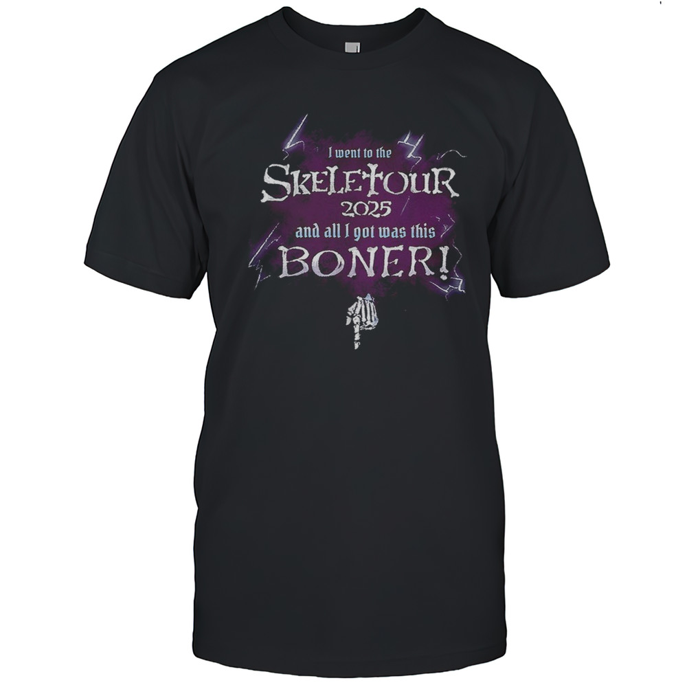 I Went To The Skeletour 2025 And All I Got Was This Boner Shirt