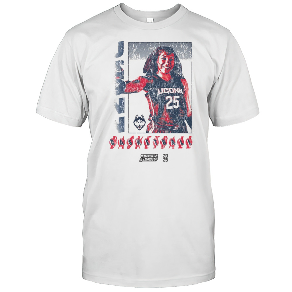 Ice Brady Box Uconn Huskies Basketball 2025 NCAA March Madness Vintage T-shirt