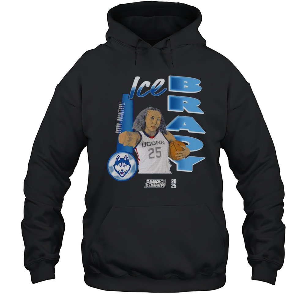 Ice Brady Uconn Huskies Retro Shirt Unisex Hoodie