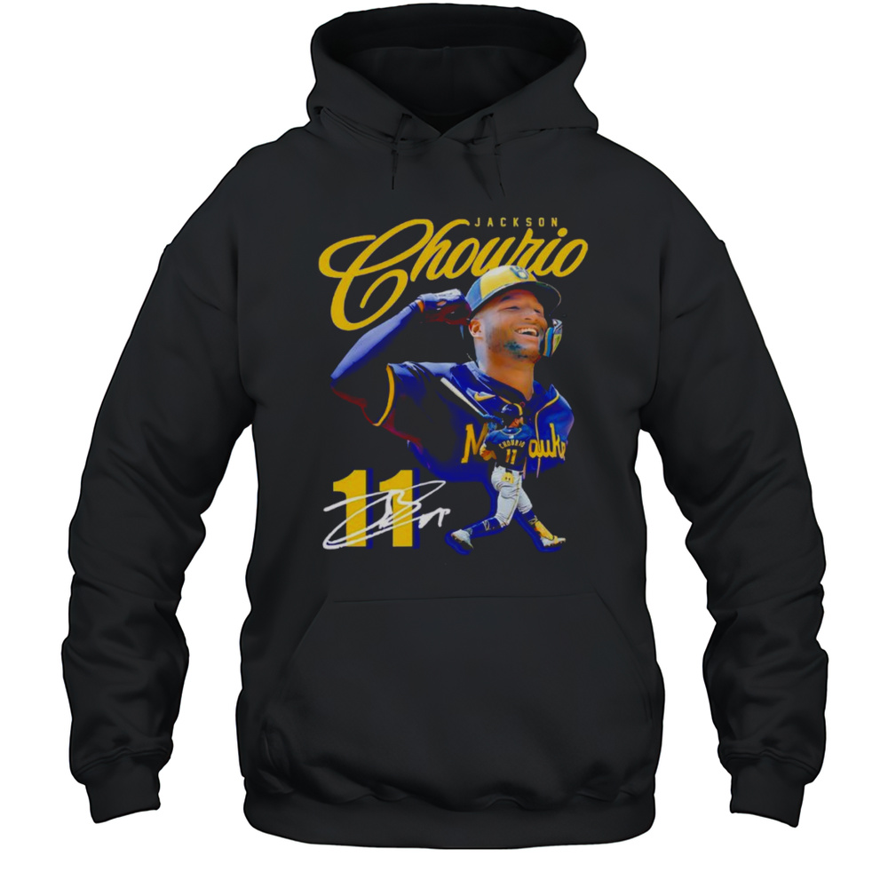 Jackson Chourio Signature Shirt Unisex Hoodie