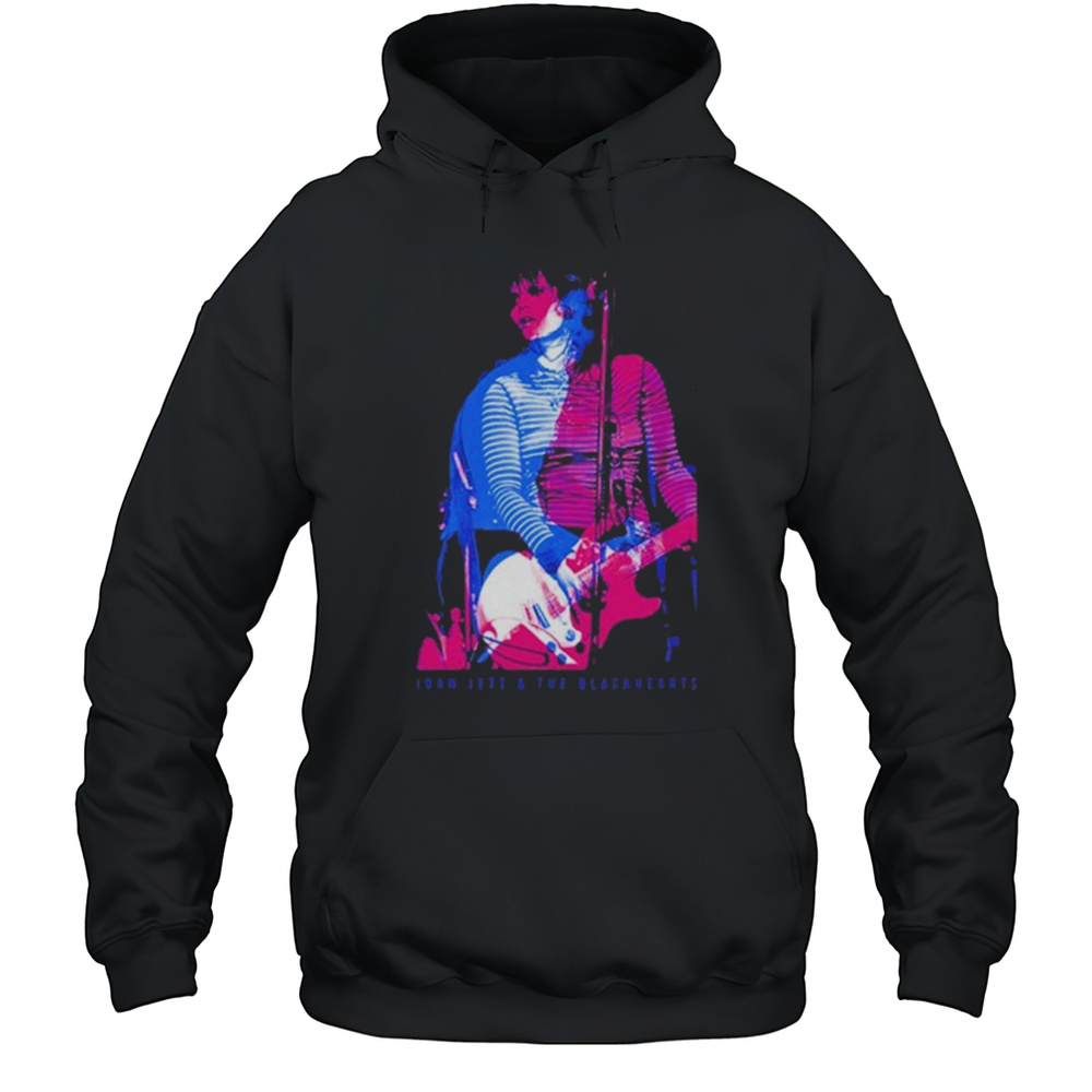 Joan Jett Double Exposure T-shirt Unisex Hoodie