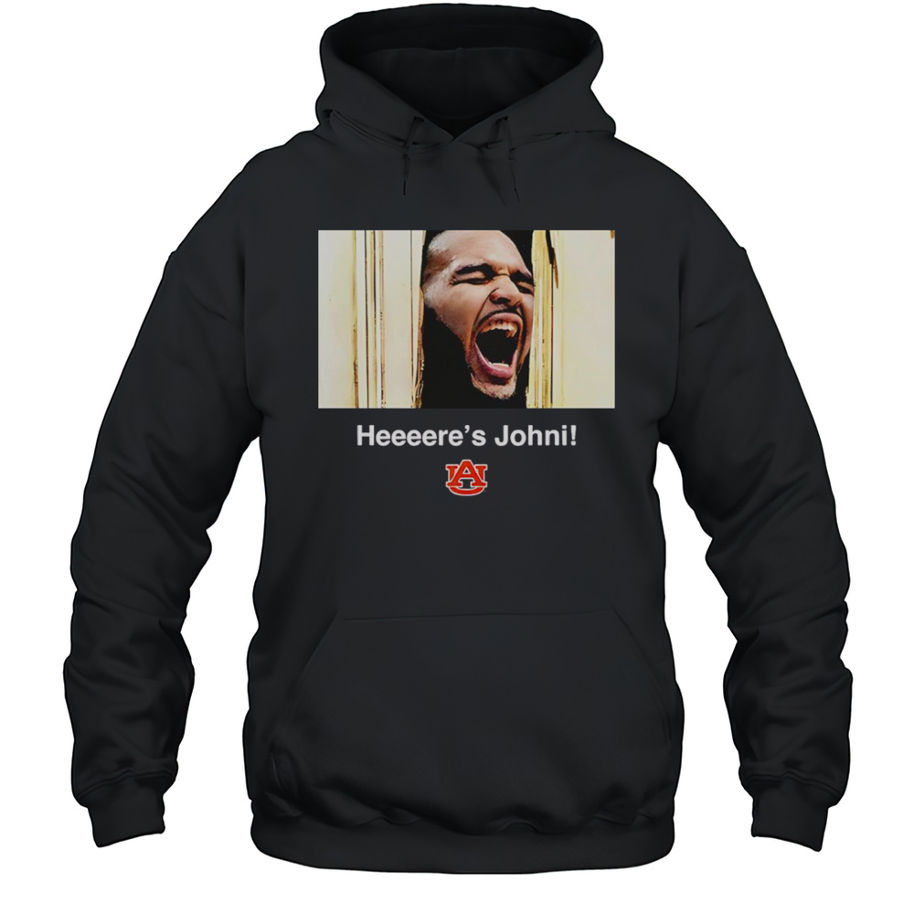 Johni Broome Heres Johni Shirt Unisex Hoodie