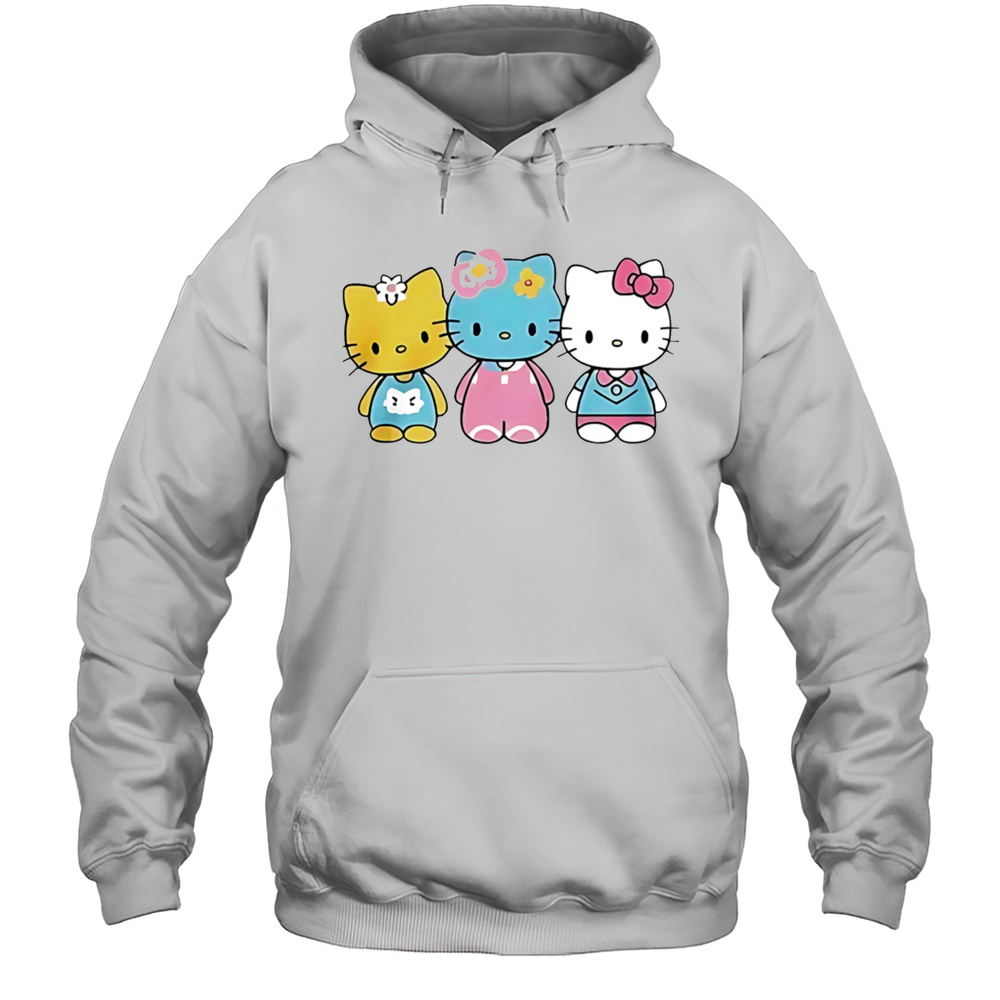 Kitty Fun With Friends Shirt Unisex Hoodie
