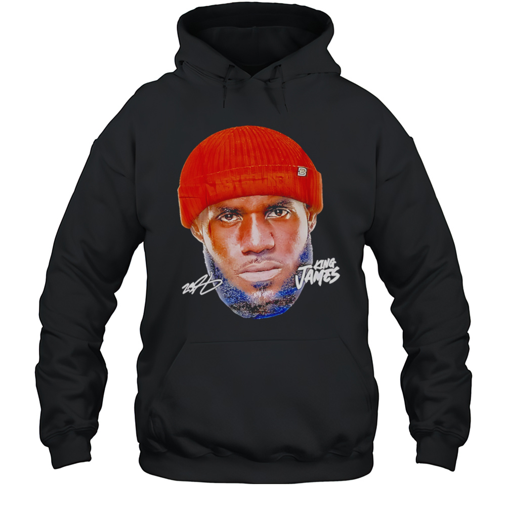 Lebron Beanie King James Signature Shirt Unisex Hoodie