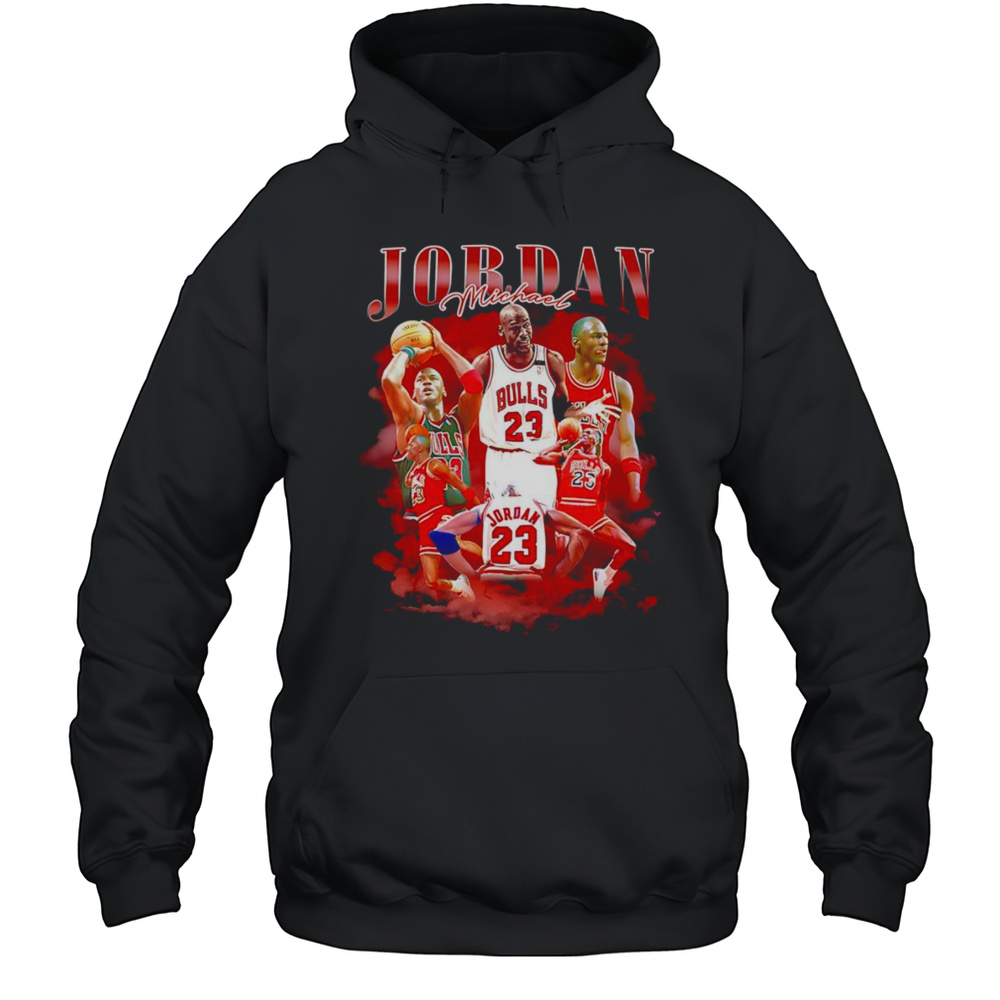Michael Jordan Chicago Bulls Basketball Bootleg Shirt Unisex Hoodie