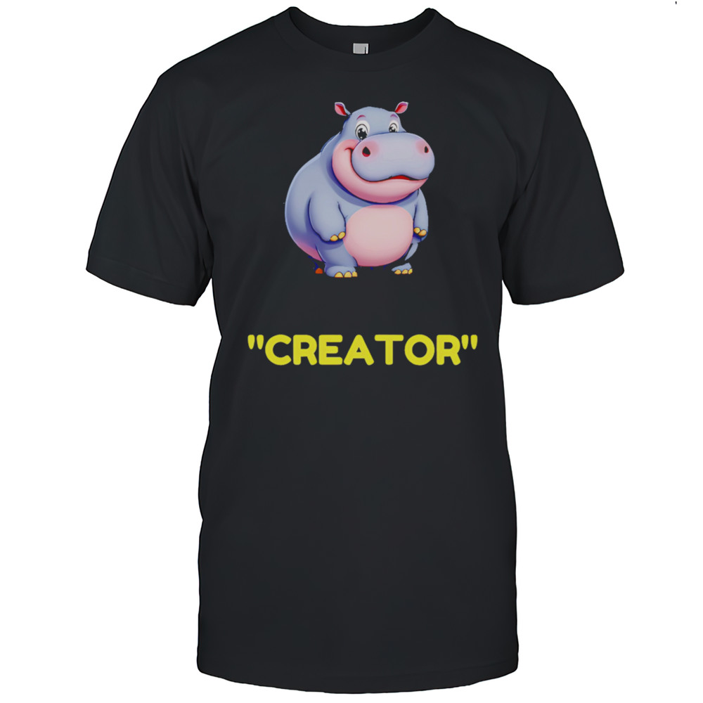 Moo Deng Creator Funny Shirt