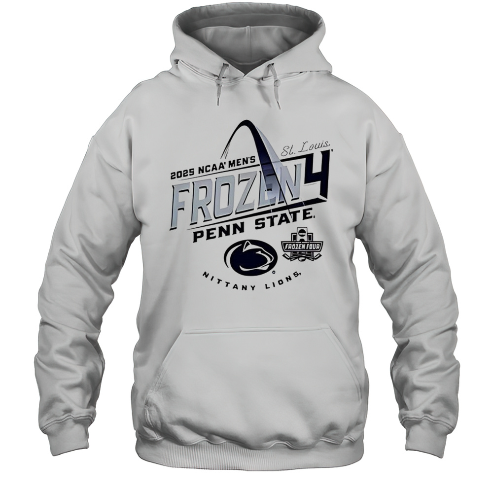Penn State Nittany Lions 2025 NCAA Mens Frozen Four Shirt Unisex Hoodie