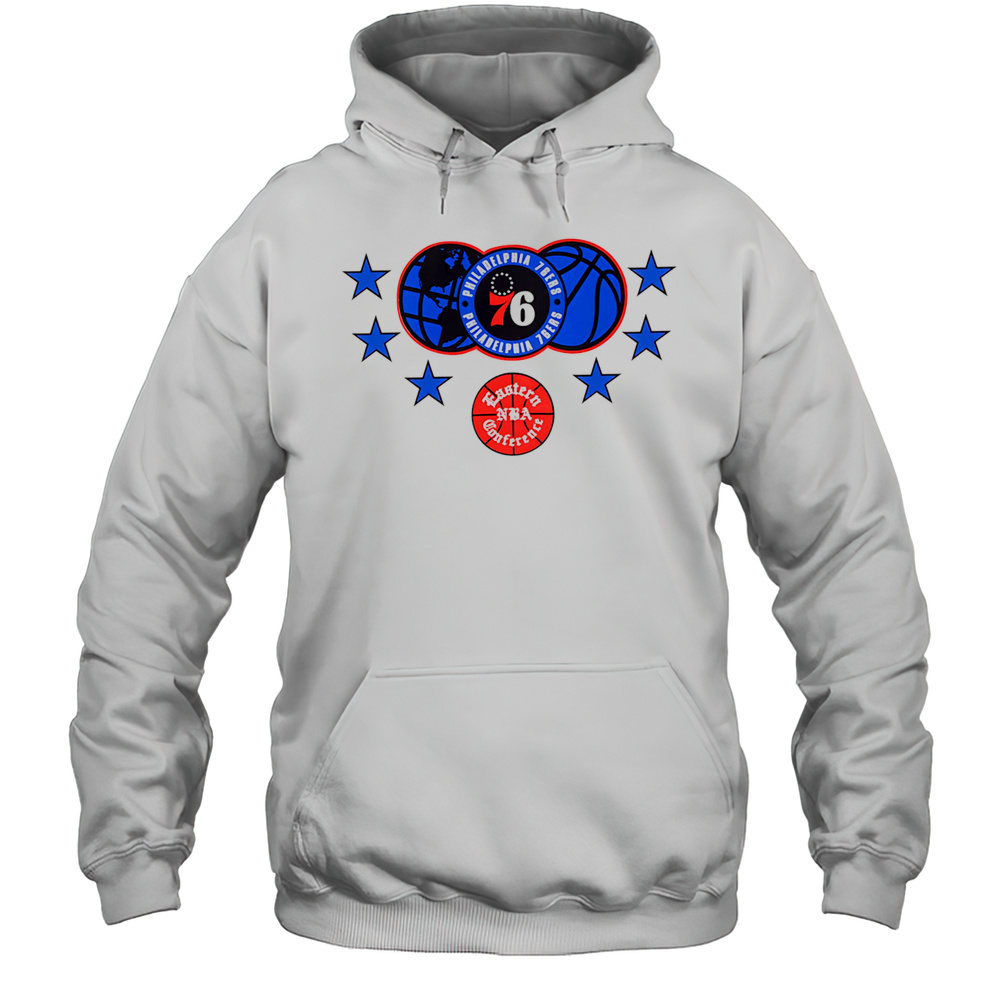 Philadelphia 76ers World Of Basketball Shirt Unisex Hoodie