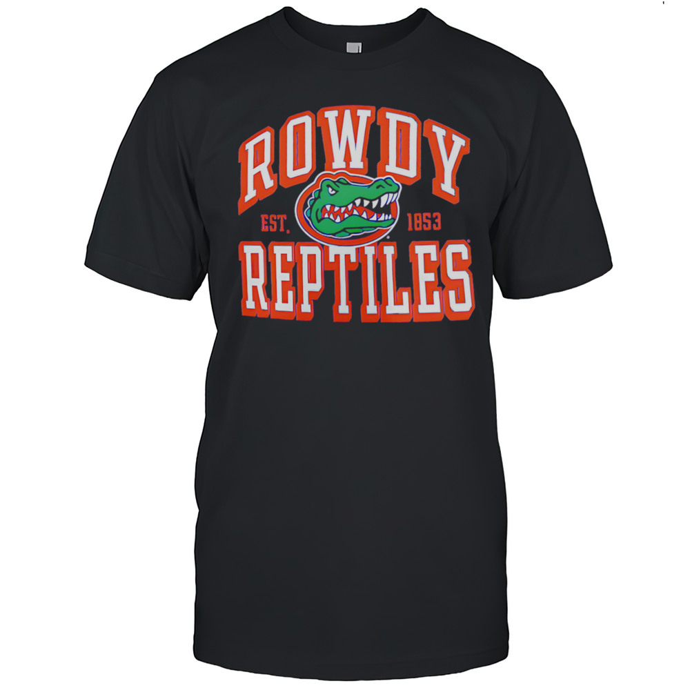 Rowdy Reptiles Est 1853 Florida Gators Football Shirt