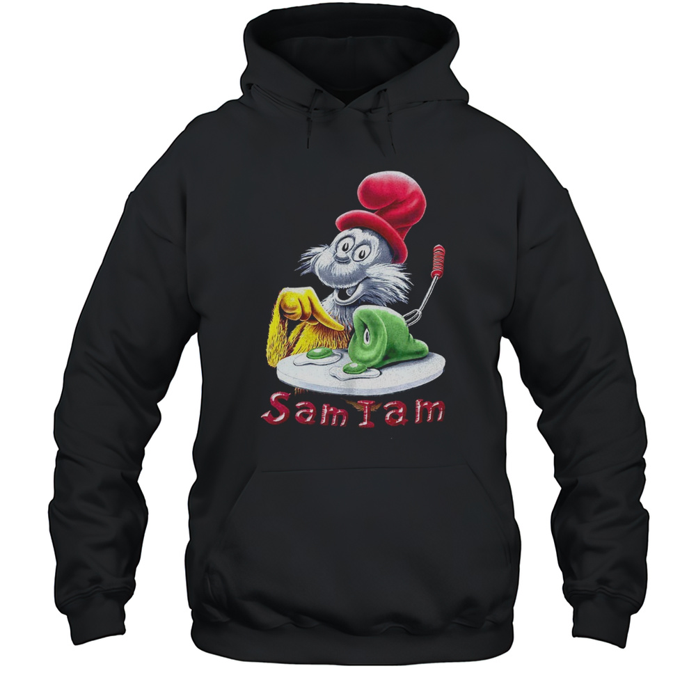 Sam I Am Green Eggs And Ham Shirt Unisex Hoodie