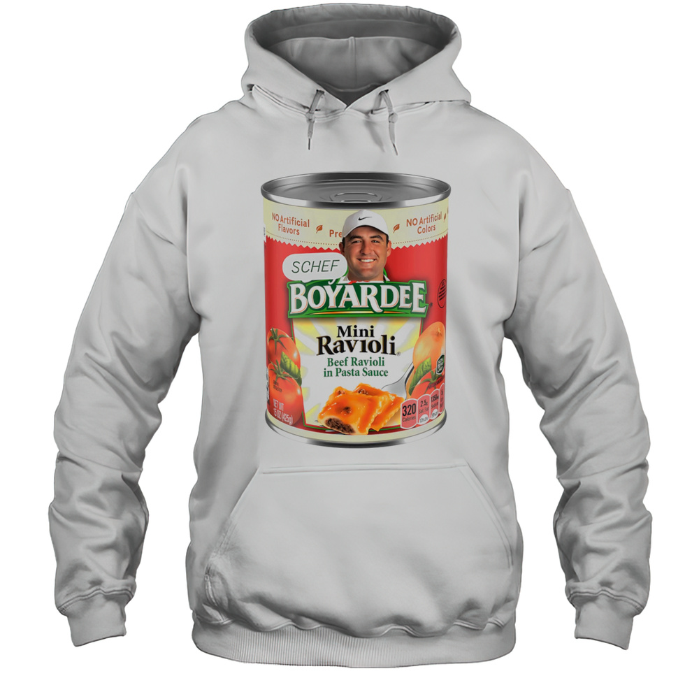 Scottie Scheffler Schef Boyardee Shirt Unisex Hoodie