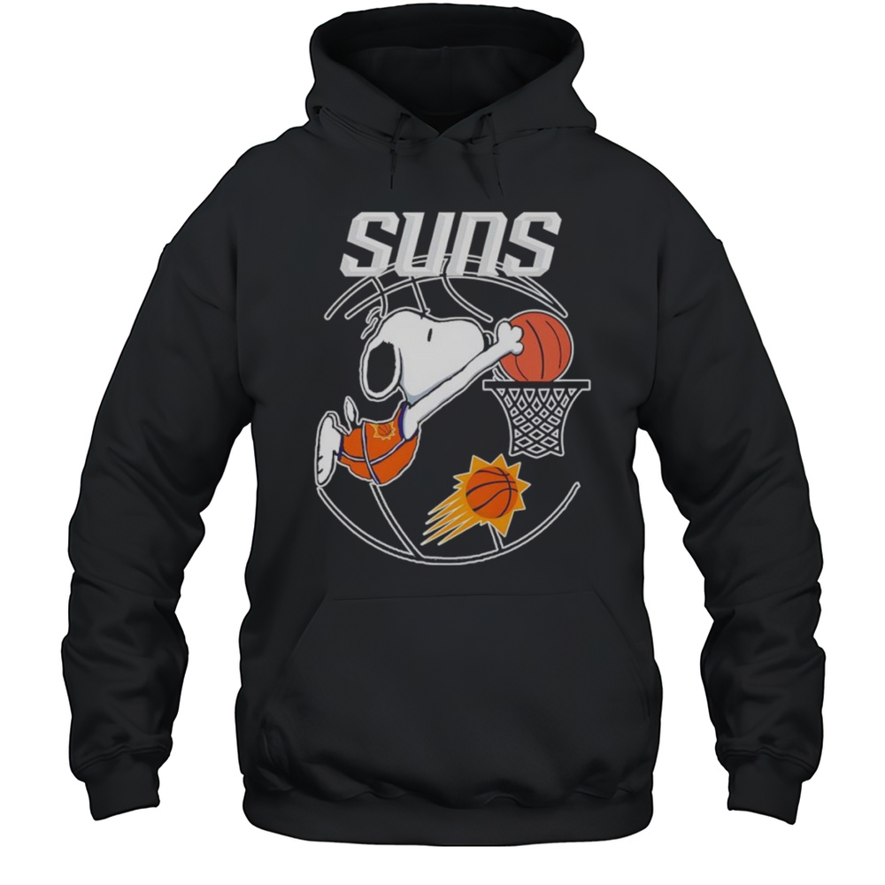 Snoopy Phoenix Suns Dunk Basketball Shirt Unisex Hoodie
