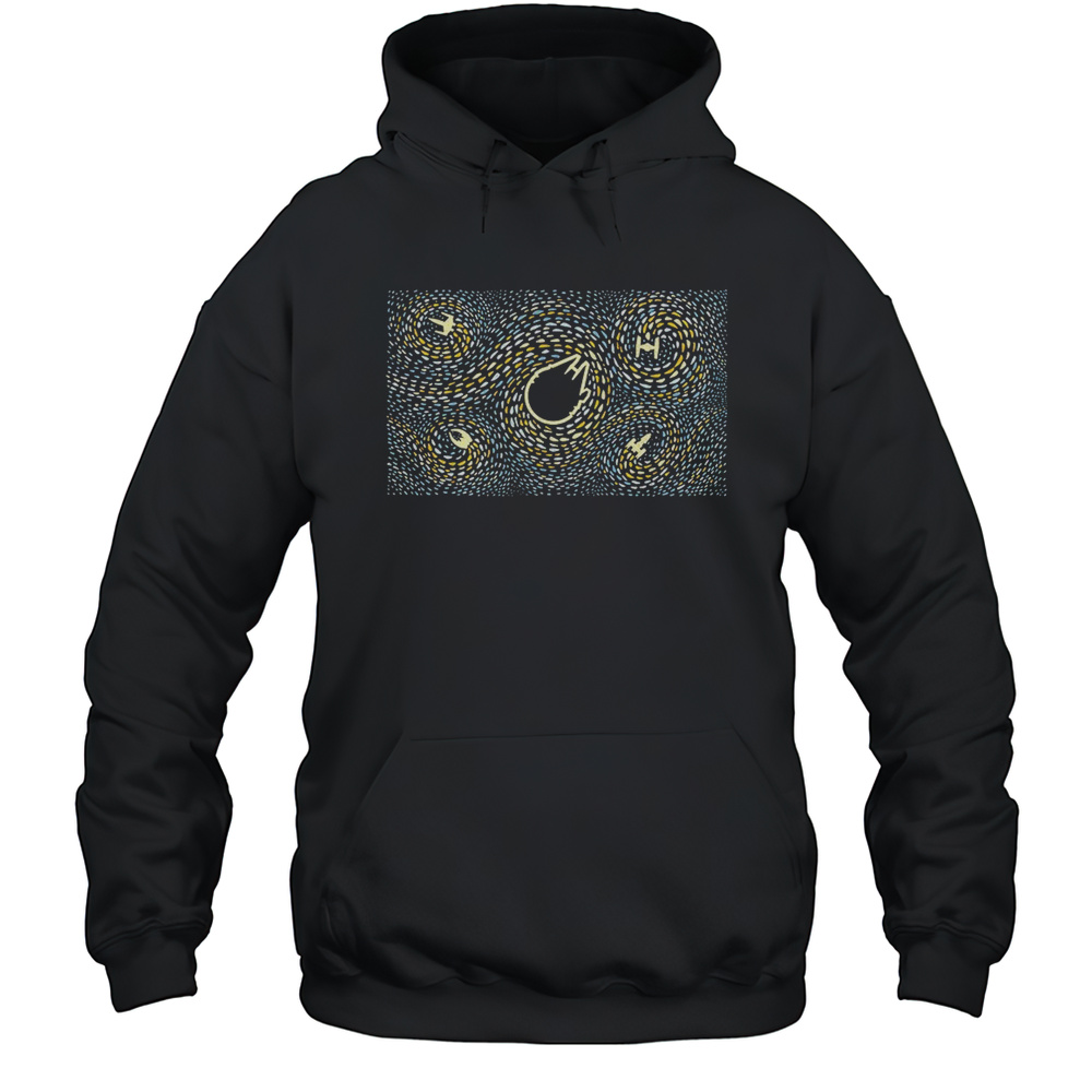 Starry Spaceships Shirt Unisex Hoodie