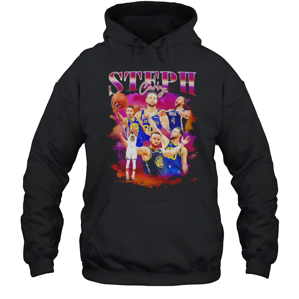 Stephen Curry Golden State Warriors Basketball Bootleg Shirt Unisex Hoodie