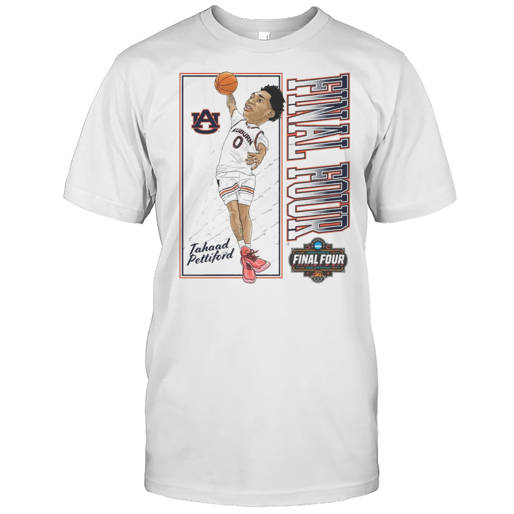Tahaad Pettiford Auburn Tigers Vs Florida Gators Basketball 2025 NCAA Mens Final Four Graphic T-shirt
