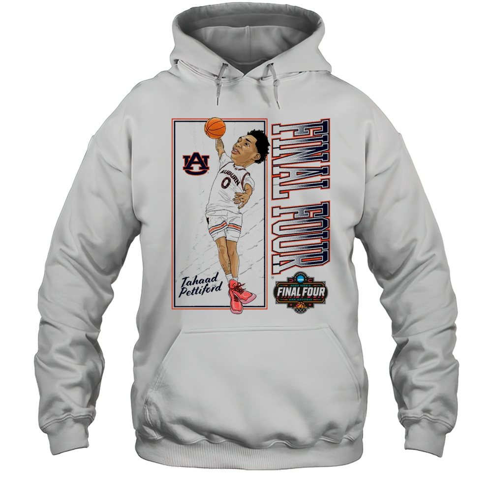 Tahaad Pettiford Auburn Tigers Vs Florida Gators Basketball 2025 NCAA Mens Final Four Graphic T-shirt Unisex Hoodie