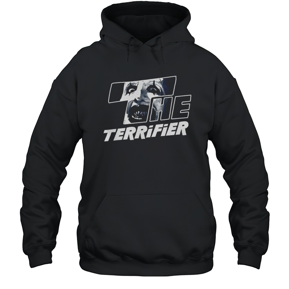 The Terrifier Art The Clown X The Shining Shirt Unisex Hoodie