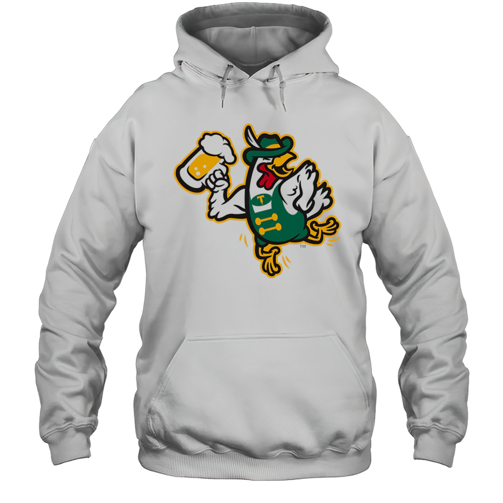 Tulsa Drillers Chicken Dance Beer Shirt Unisex Hoodie