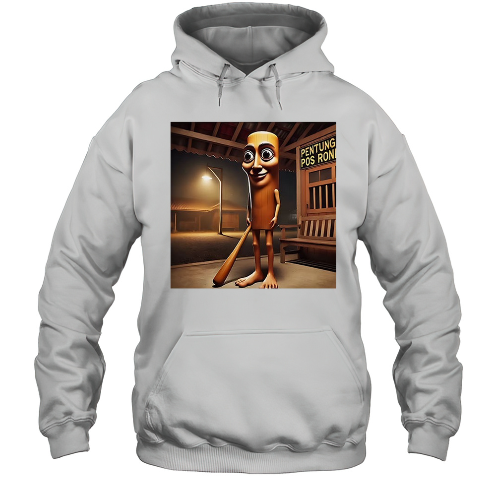 Tung Tung Tung Sahur Brainrot Wave Shirt Unisex Hoodie