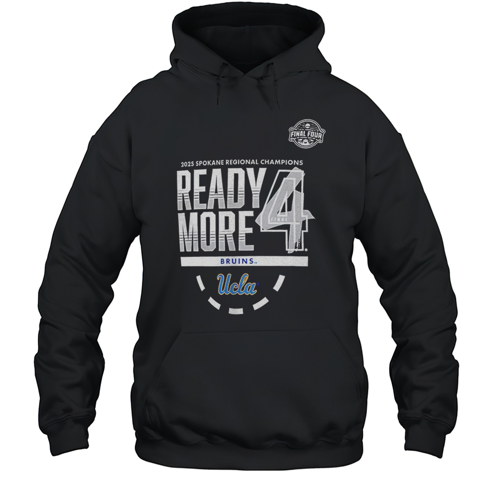 UCLA Bruins 2025 NCAA Womens Basketball Tournament March Madness Final Four Regional Champions Shirt Unisex Hoodie