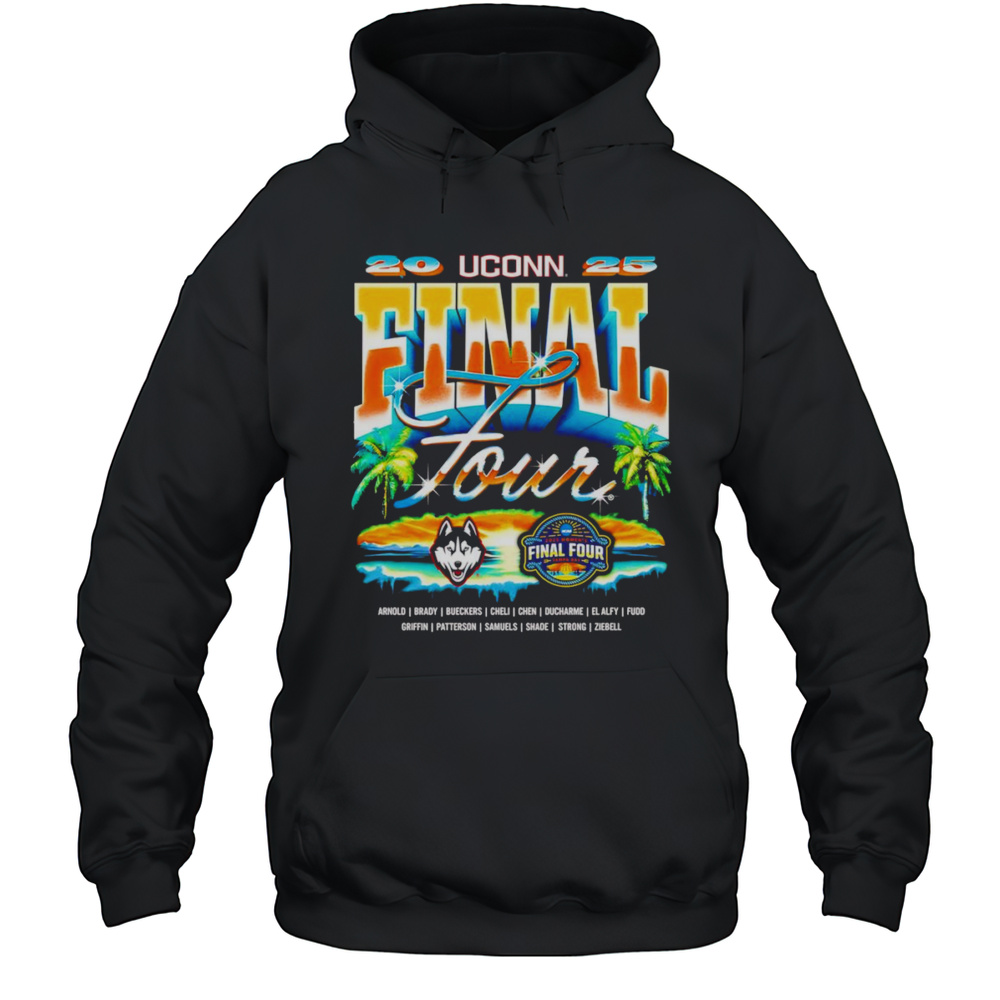 UConn Womens Basketball Final Four Sunset Shirt Unisex Hoodie
