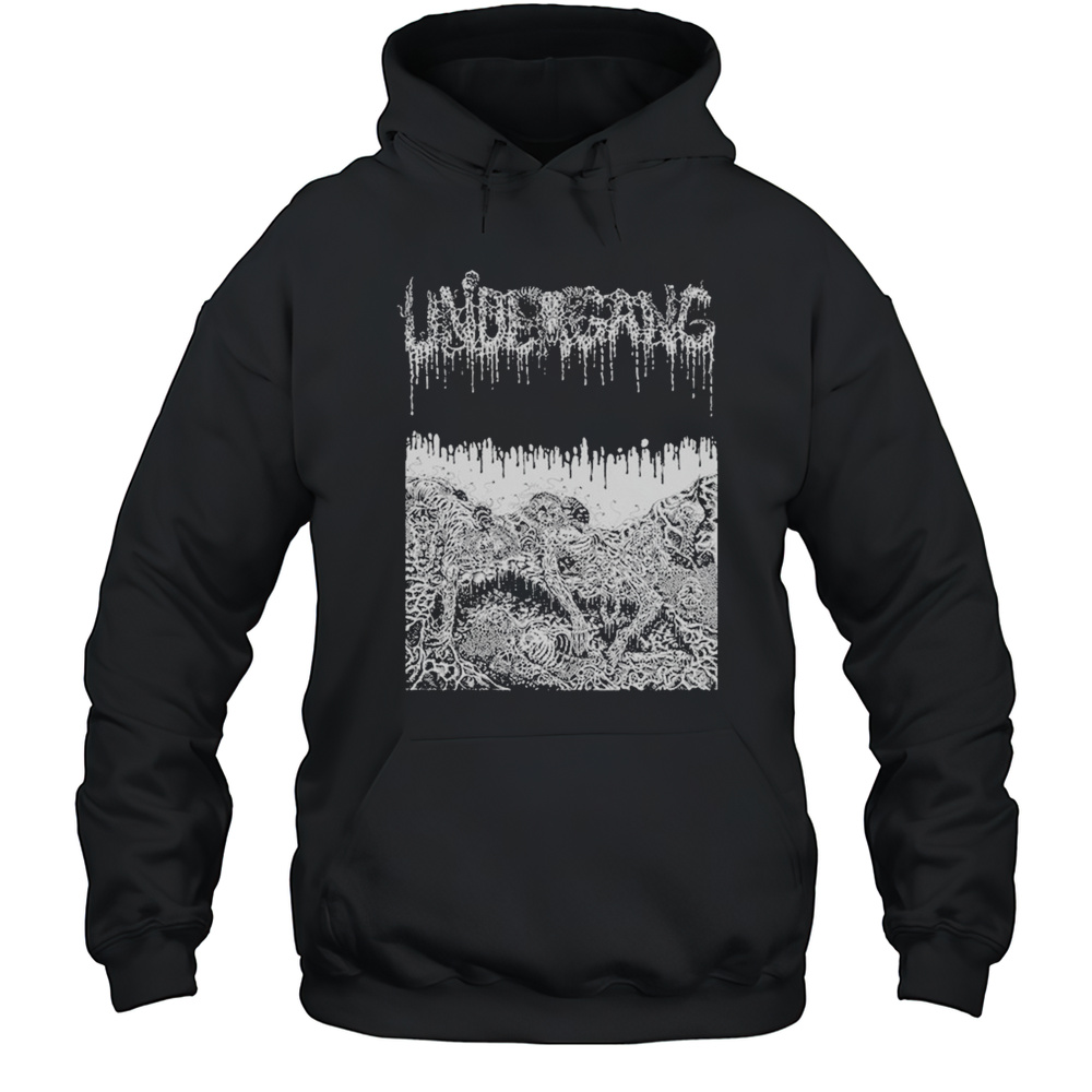 Undergang Split T-shirt Unisex Hoodie