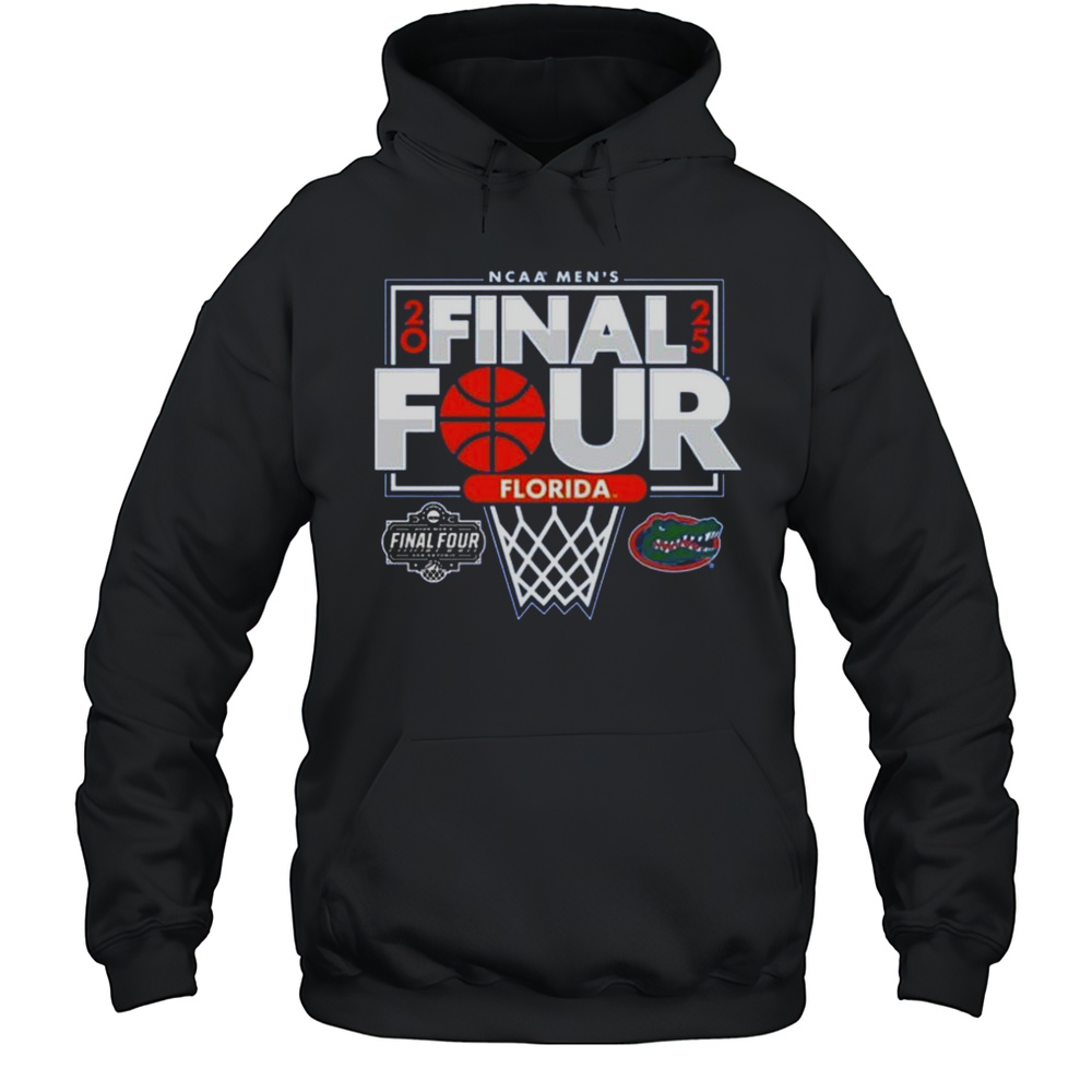 University Of Florida Mens Basketball 2025 Final Four Logo Florida Gators Shirt Unisex Hoodie