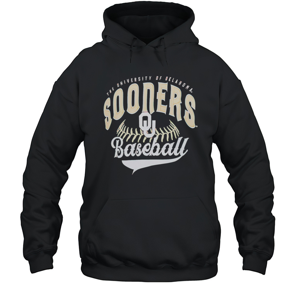 University Of Oklahoma Sooners Baseball Shirt Unisex Hoodie