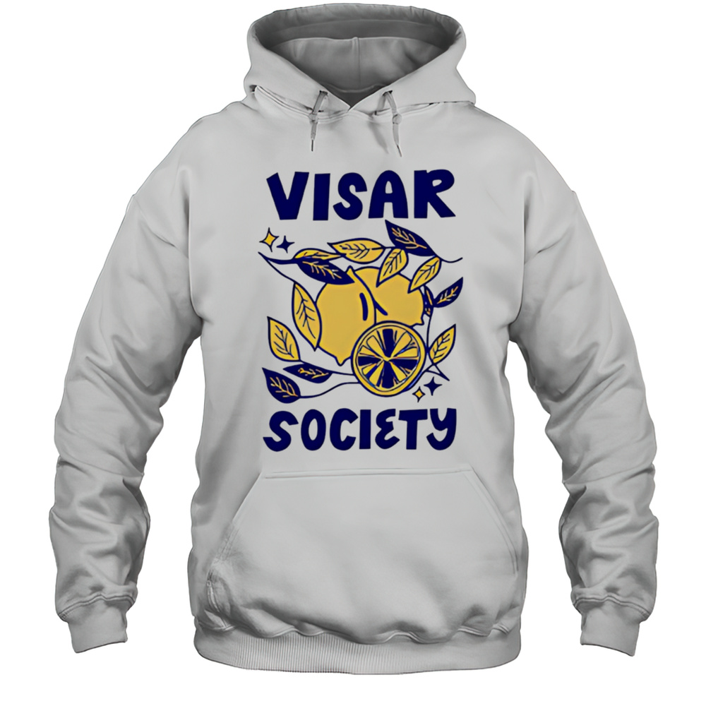 Visar Society Lemon Shirt Unisex Hoodie