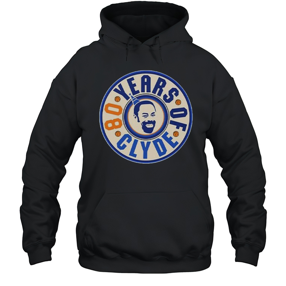 Walt Frazier 80 Years Of Clyde Shirt Unisex Hoodie