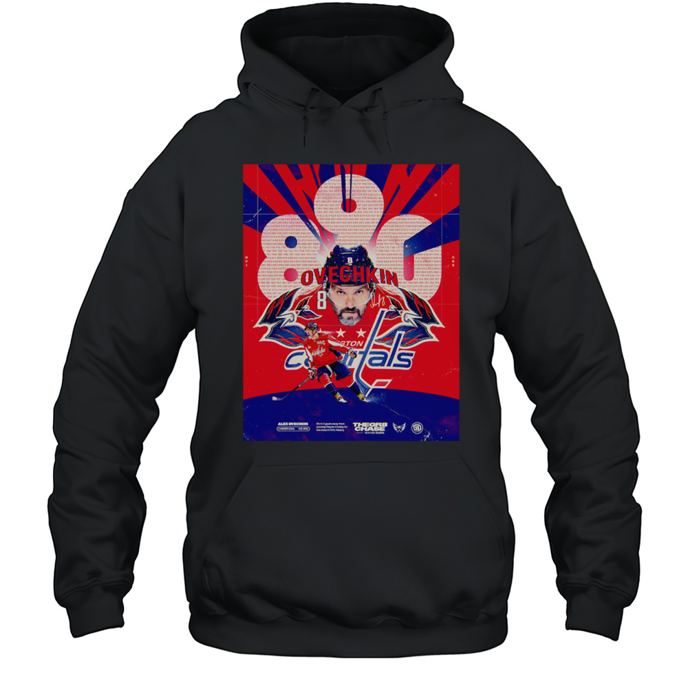 Washington Capitals 890 Ovechkin Shirt Unisex Hoodie