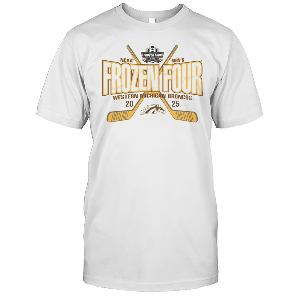 Western Michigan University Mens Hockey 2025 Frozen Four Shirt