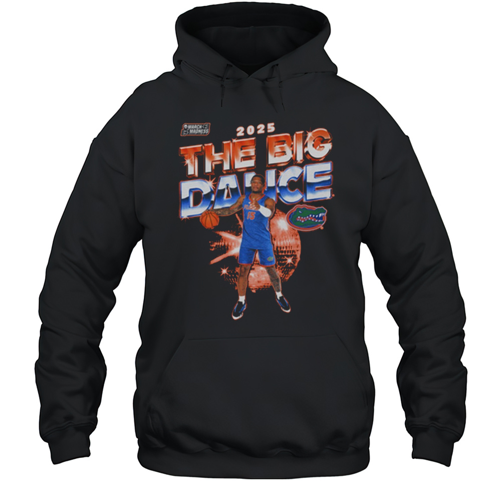 Alijah Martin The Big Dance Florida Gators Basketball 2025 NCAA March Madness Graphic T-shirt Unisex Hoodie
