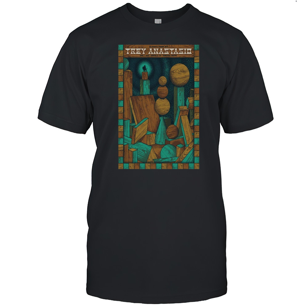 An Acoustic Evening With Trey Anastasio Show April 1 2025 Tennessee Theatre Knoxville TN T-shirt An Acoustic Evening With Trey Anastasio Show April 1 2025 Tennessee Theatre Knoxville TN T-shirt