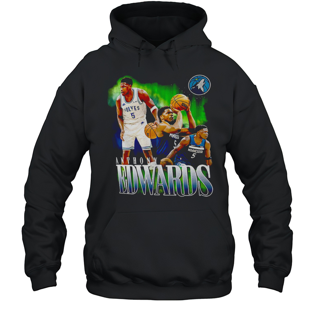 Anthony Edwards Minnesota Timberwolves NBA Basketball Notorious 3.0 Player Shirt Unisex Hoodie