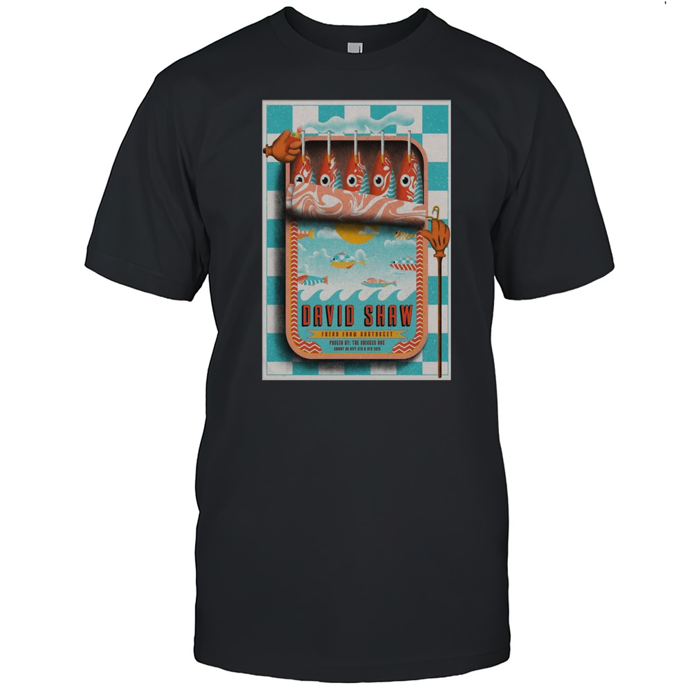 David Shaw September 5-6 2025 Fresh From Nantucket MA T-shirt