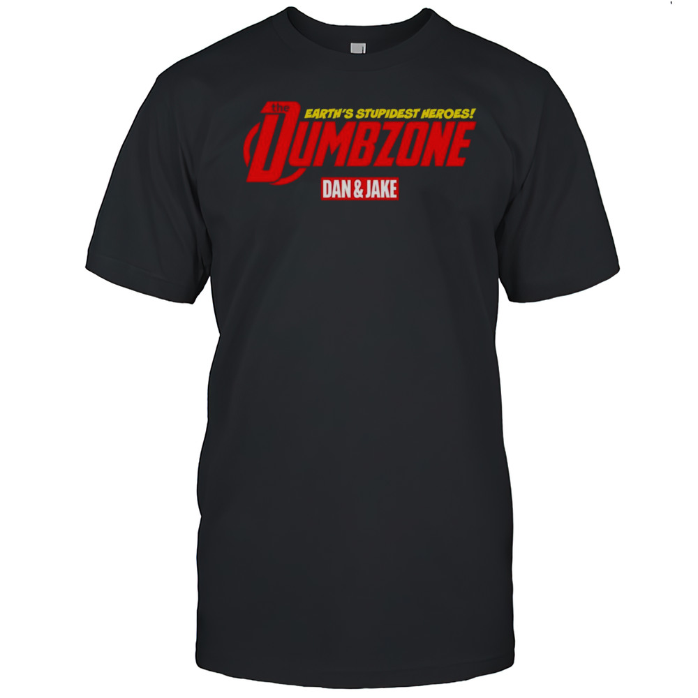 Earths Stupidest Heroes Dumbzone Dan And Jake Shirt
