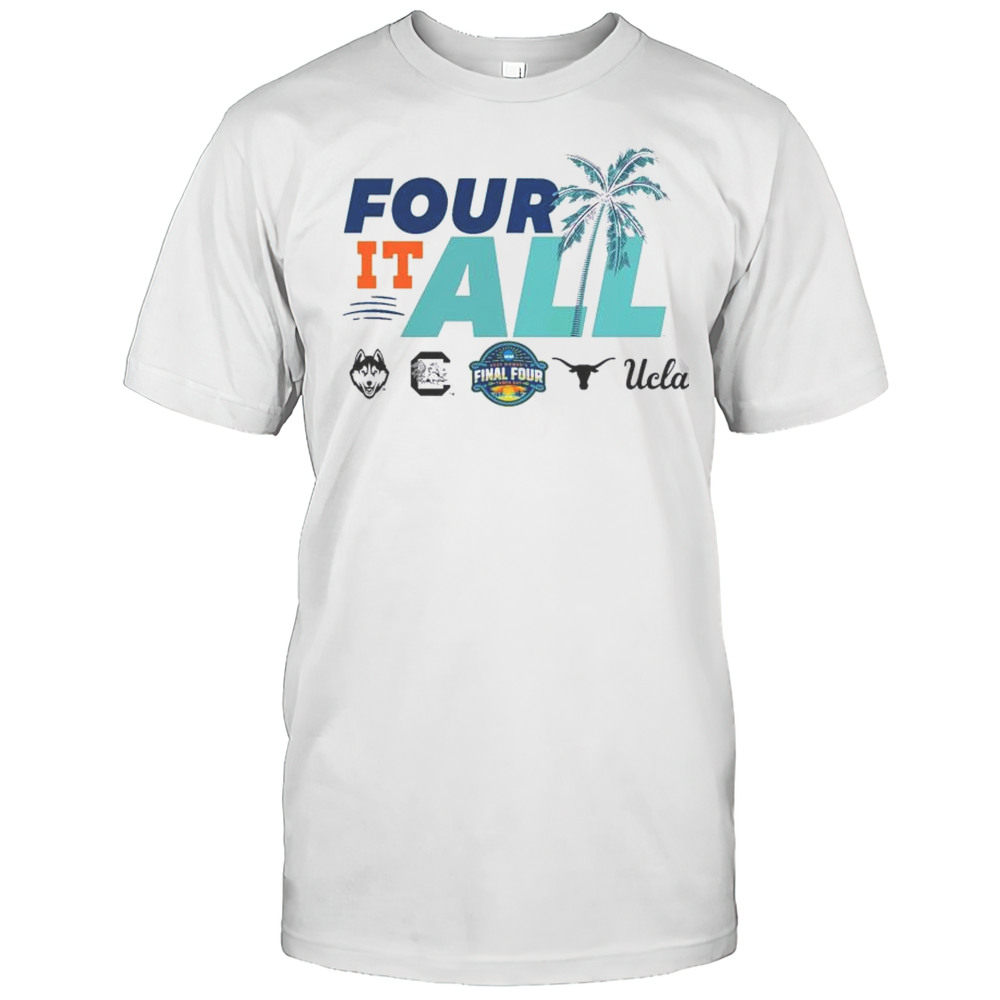 Four It All 2025 Final Four 2025 Womens Basketball Shirt